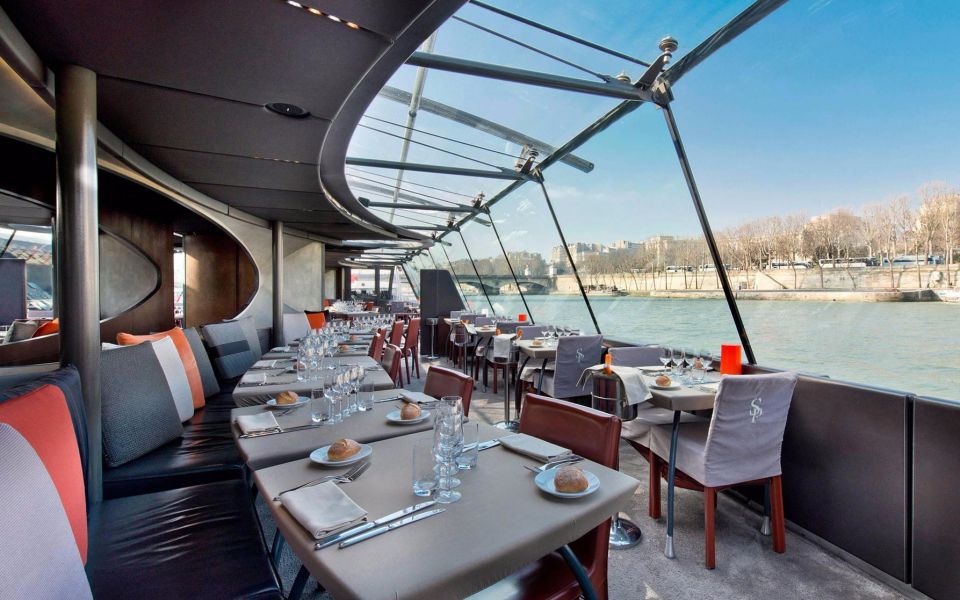 Bateaux Parisiens Seine River Lunch Cruise with French Menu