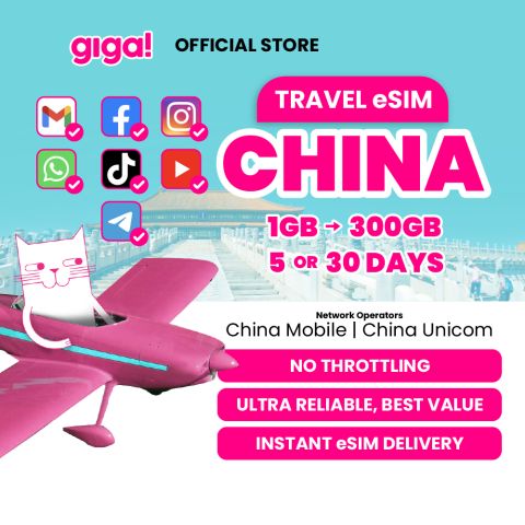 giga! China Travel eSIM