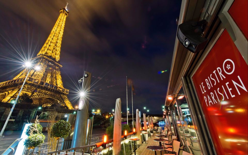 Dinner at Le Bistro Parisien with Seine River Cruise