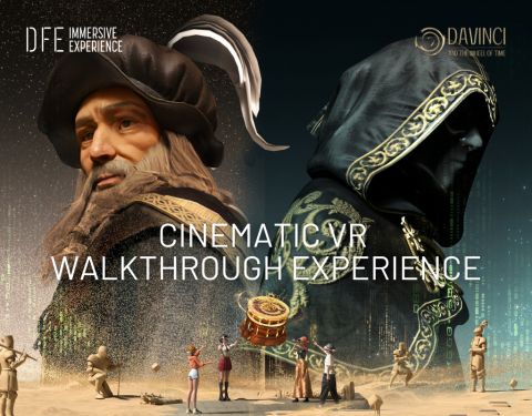 DaVinci and The Wheel of Time - Cinematic VR Walkthrough Experience