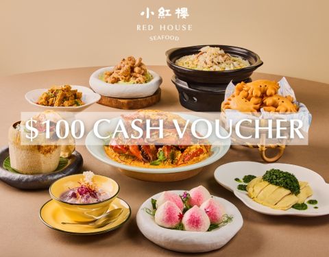 $100 Cash Voucher - Red House Seafood Nanyang (Clarke Quay)