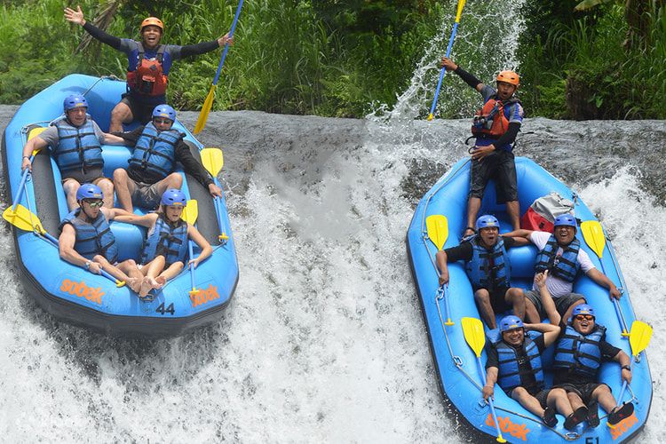 White Water Rafting Telaga Waja Bali