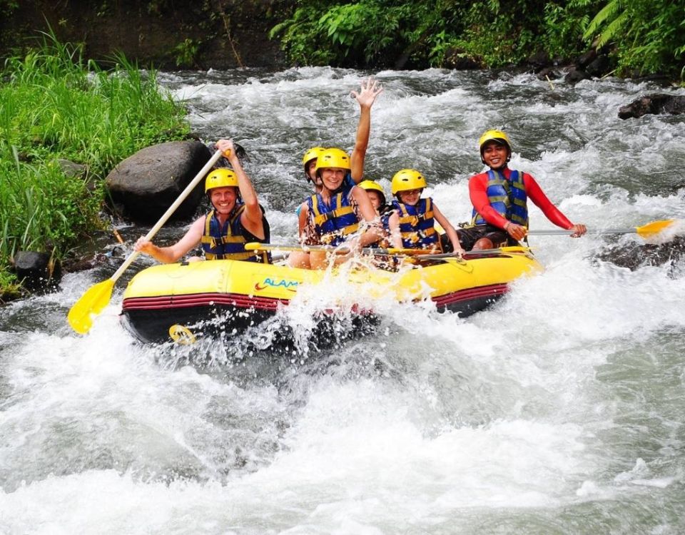 Bali: White Water Rafting Adventure with Private Transfers