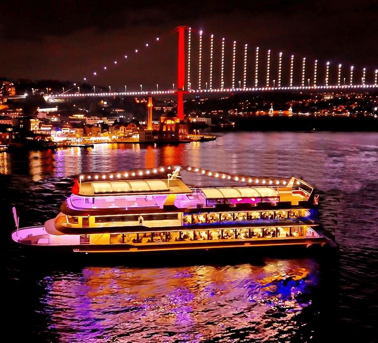 Istanbul: Bosphorus Dinner Cruise & Show with Private Table