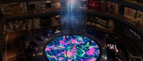 Digital Light Canvas at Marina Bay Sands