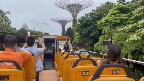 Singapore FunVee Open Top Bus City & Marina Sightseeing - 2 Hrs
