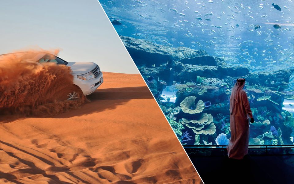 Dubai Aquarium + Desert Safari
