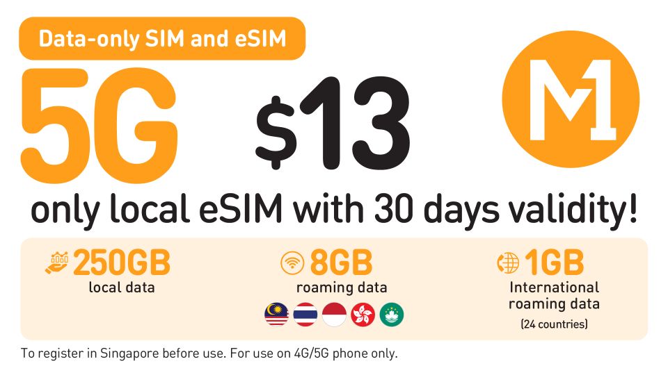 eSIM Singapura