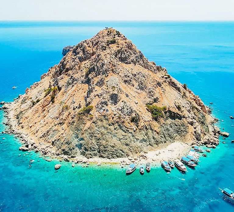 Antalya/Kemer: Suluada Island Small-Group Boat Tour w/ Lunch