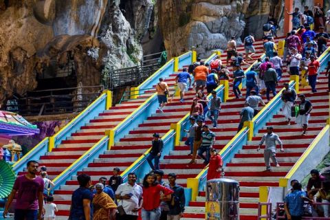 Private Tour: 3 in 1 Day Trip to Batu Caves, Bukit Melawati & Fireflies