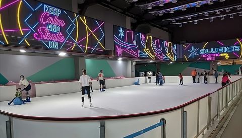 Blue Ice Skating Rink @ Sunway 163 Mall