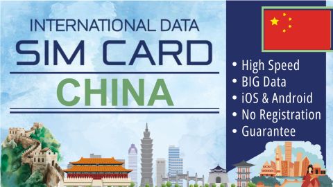 Sim Card China Data Plan - Tourist Simcard Internet Travel Package - Daily Data