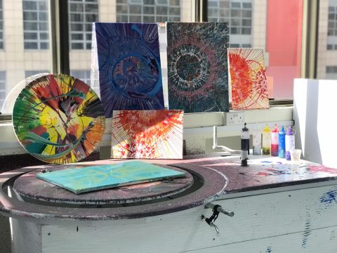 Spin Paint House