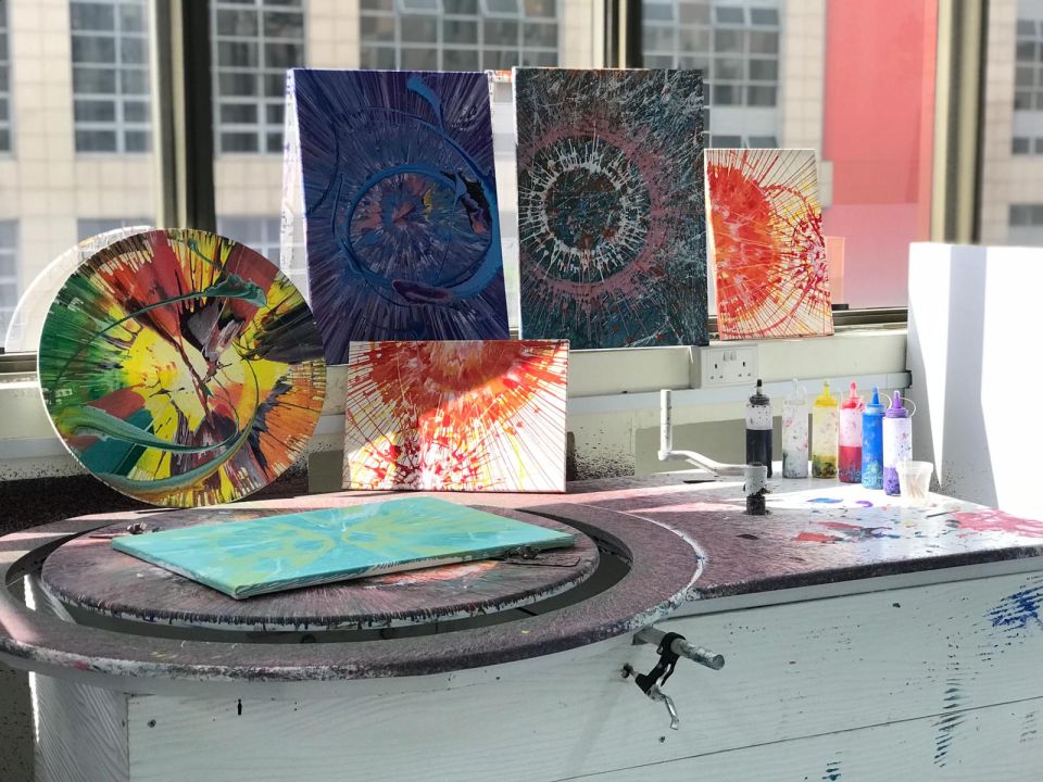 Spin Paint House