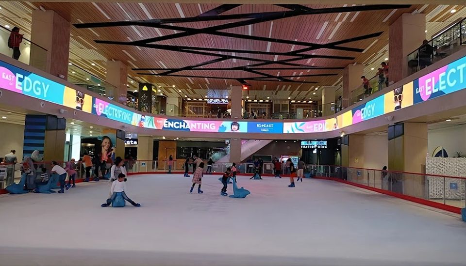 Blue Ice Skating Rink @ KL East Mall