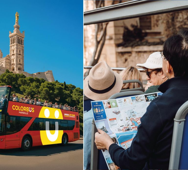 Marseille: City Sightseeing Hop-On Hop-Off Bus Tour